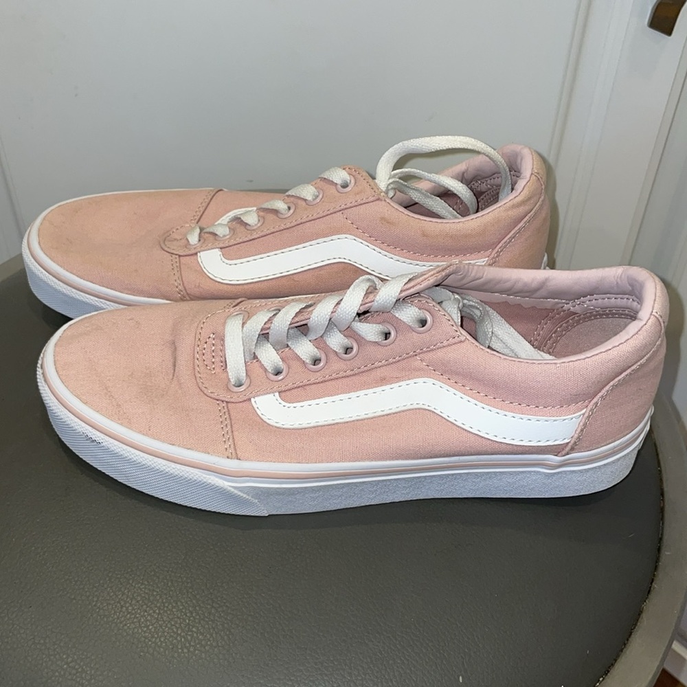 Vans Old Skool Sneakers, Light Pink Women’s Size 8.5